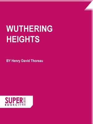 cover image of Wuthering Heights